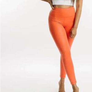 Zyia tangerine metallic light n tight 12